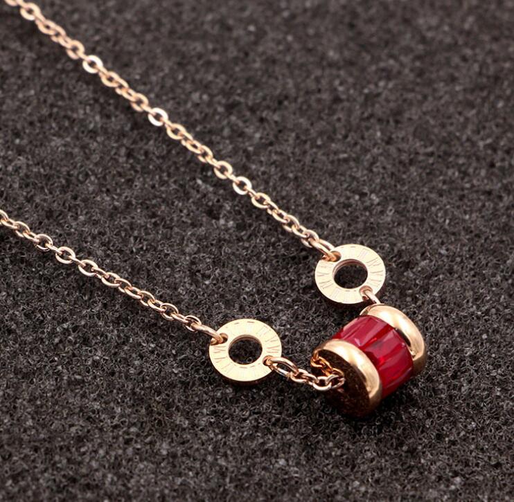 Classic Super Beautiful Roman Number Circle 4 Color Crystal Bracelet Stainless Steel Rose Gold Brand Jewelry Bracelet For Women