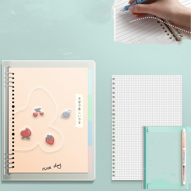 NovaNote No Scratch B5 Detachable LooseLeaf Notebook For Students
