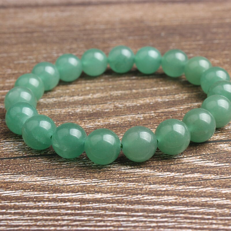 Natural Stone Bracelet | Green Aventurine, Unisex