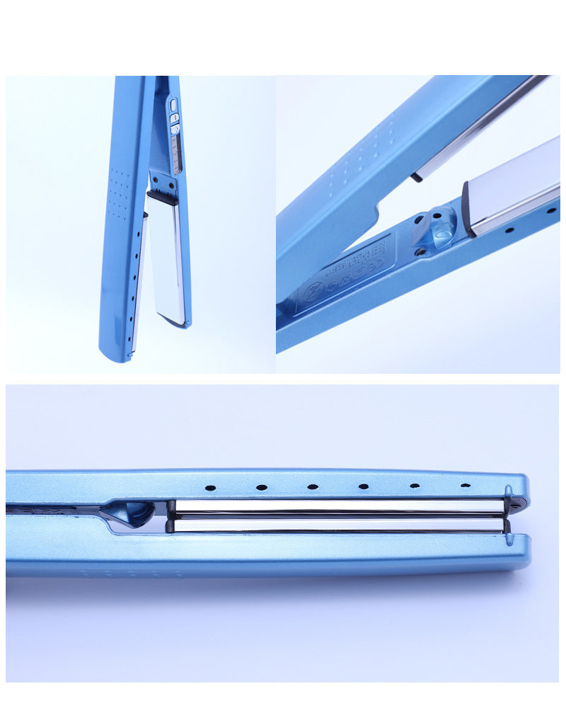 Titanium Alloy Hair Straightener | Blue, Portable