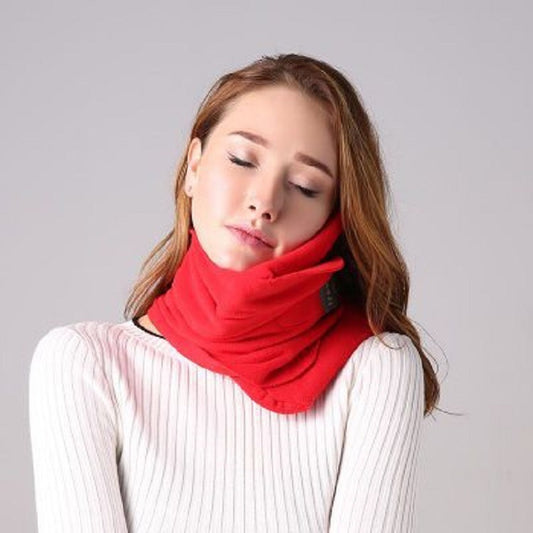 Pure Cotton Travel Pillow | Soft Neck Support