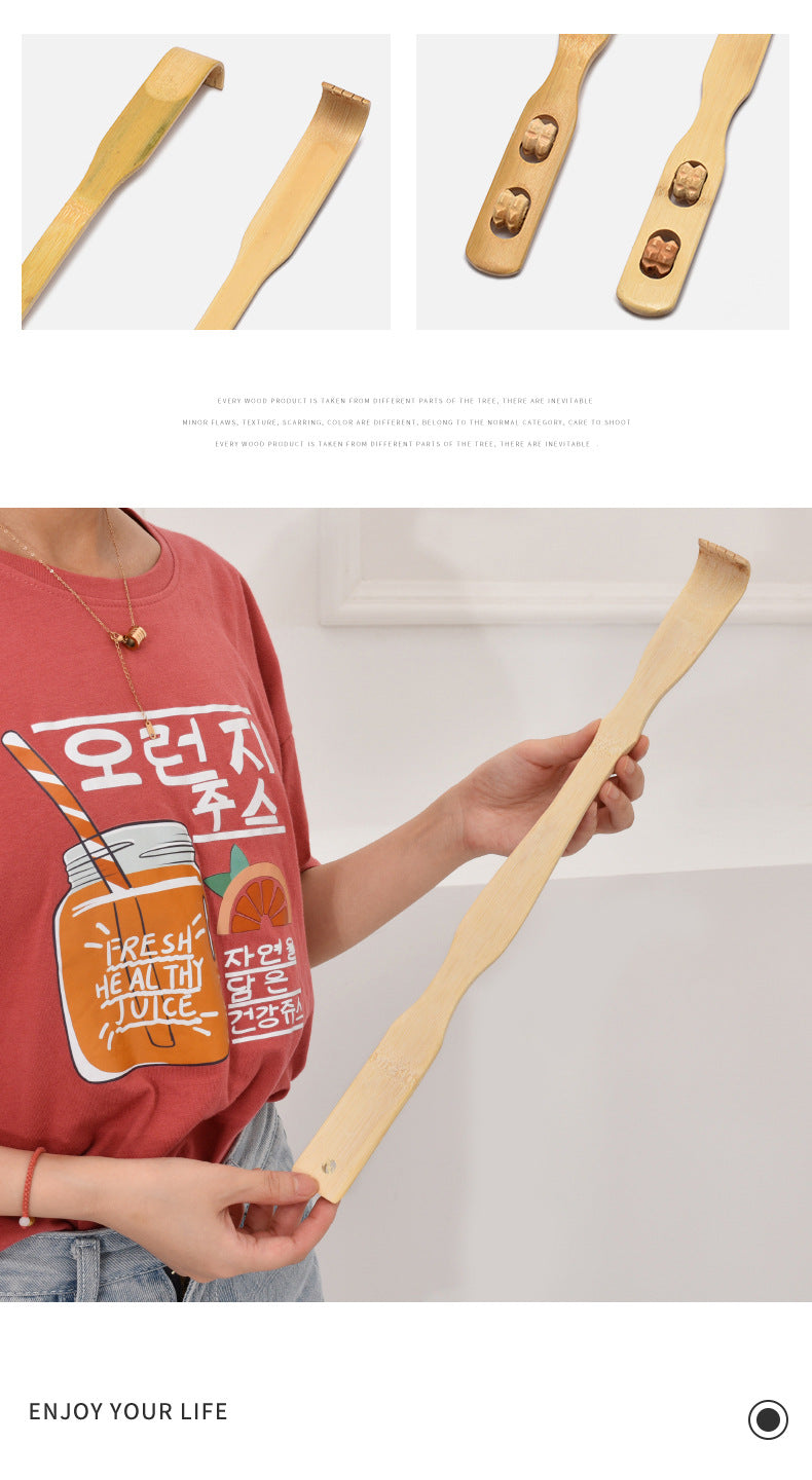 Wood Back Scratching Device | Hand Carved, Various Styles