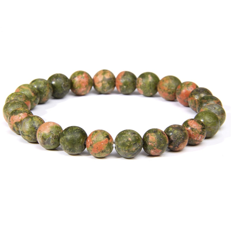 Natural Healing Energy Polished 8 mm barcelet(FD1542、1545、1547、1548)