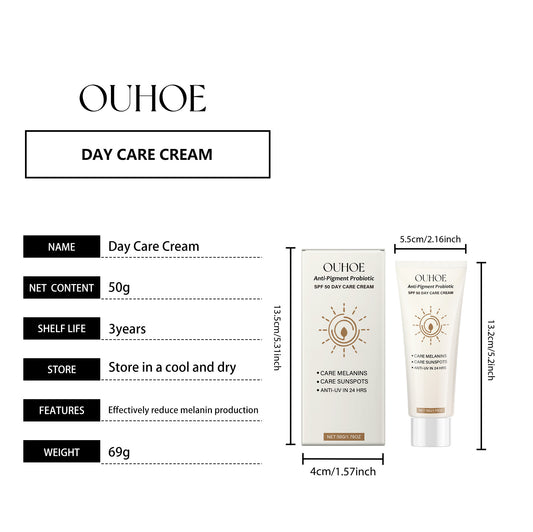 OUHOE Protective Moisturizing Face Cream, Summer Outdoor Moisturizing, Moisturizing And Brightening Skin Care Refreshing Isolation Lotion