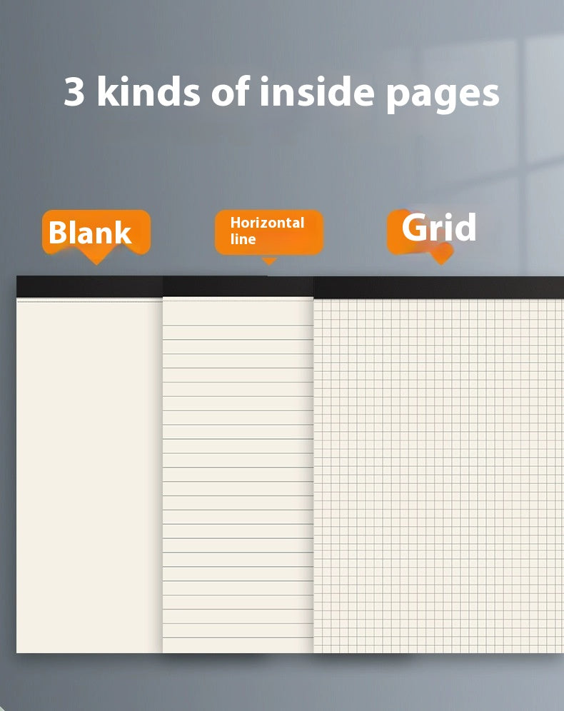 Writing Pads Tearable A5B5 Thickening Plus Size Notebook Simple