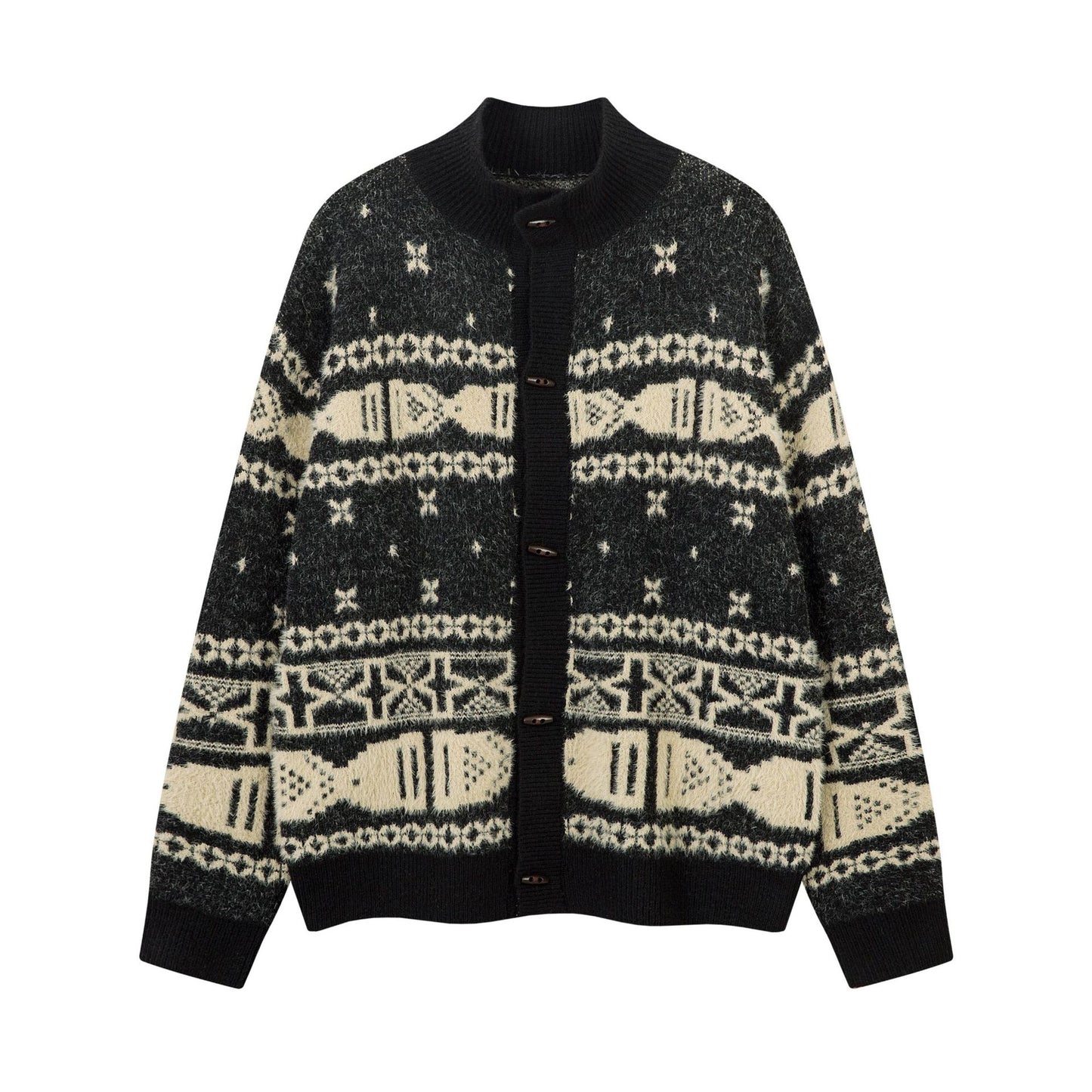 Sweater jacket Knitted sweater