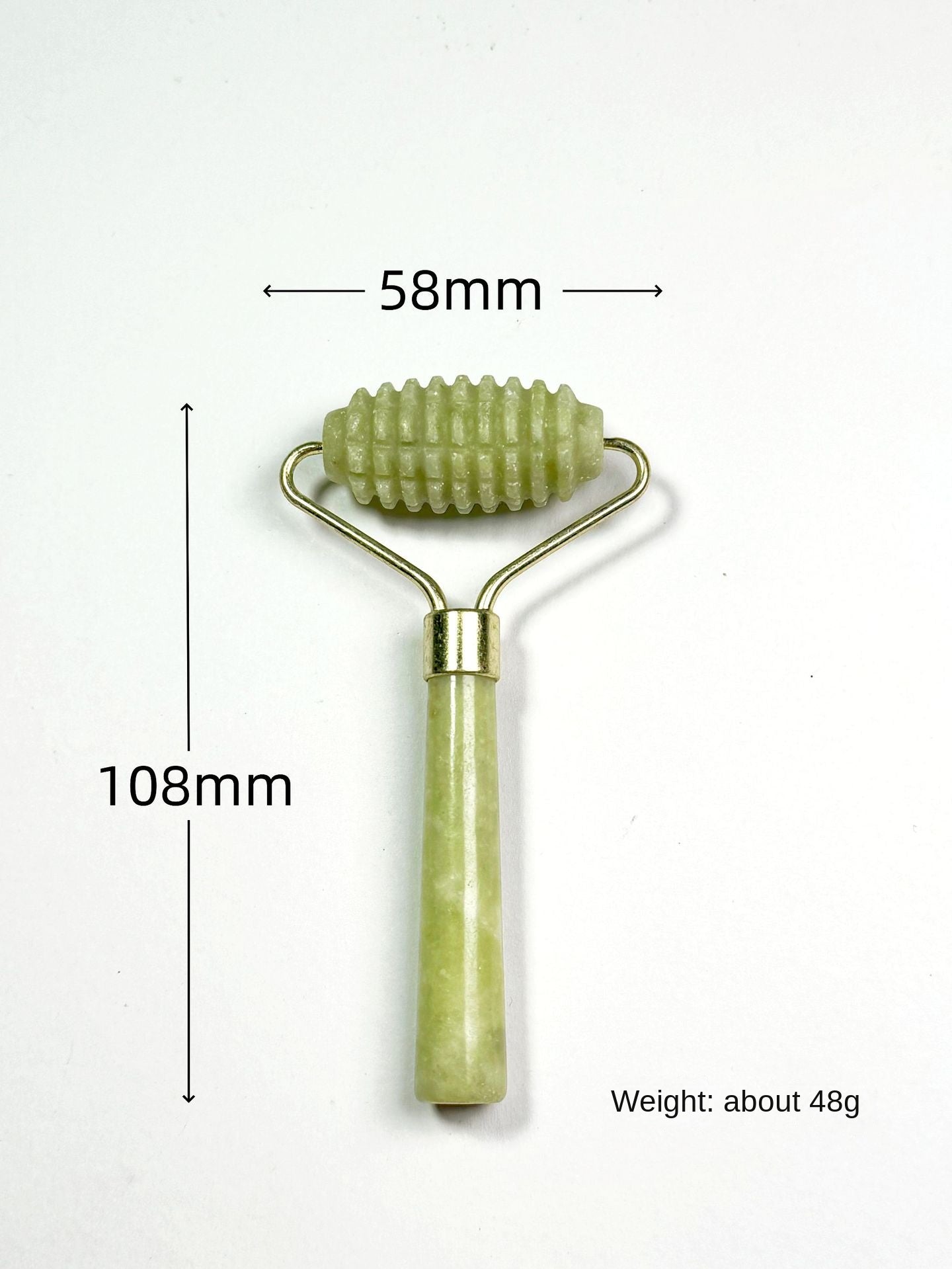 Jade Facial Roller | Natural Stone Massage Tool