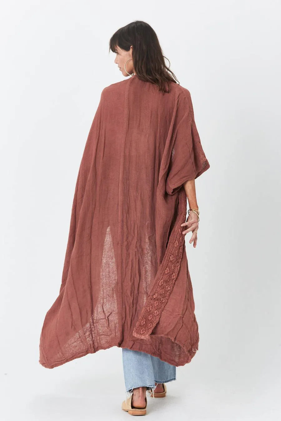 Bamboo Fabric Beach Cover Up | Women's Oversized Dress