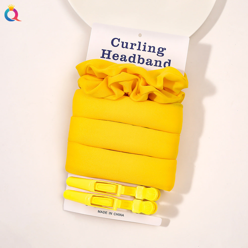 Fabric Curling Iron | No Heat, Big Wave Style