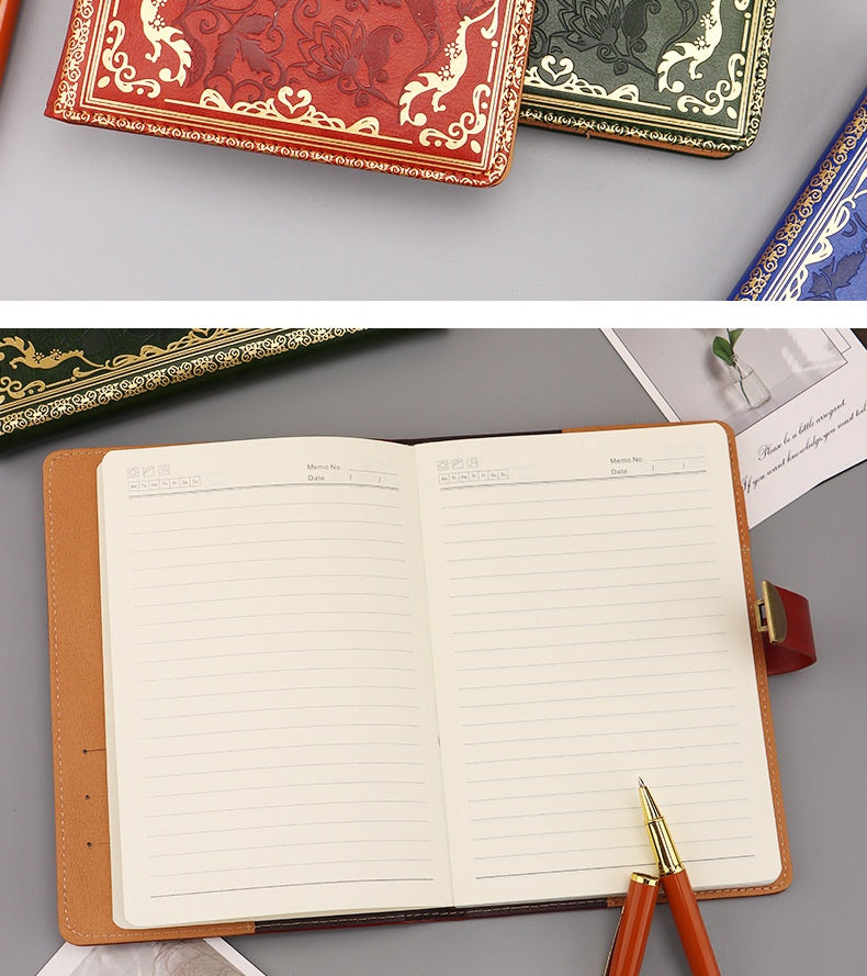 Thickened Creative A5 Password Diary With Lock