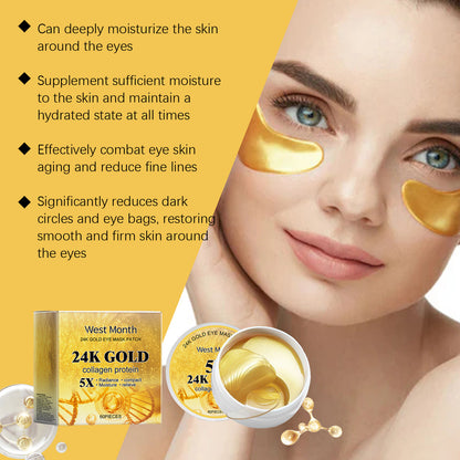 24k Gold Eye Mask | Nourishing & Hydrating