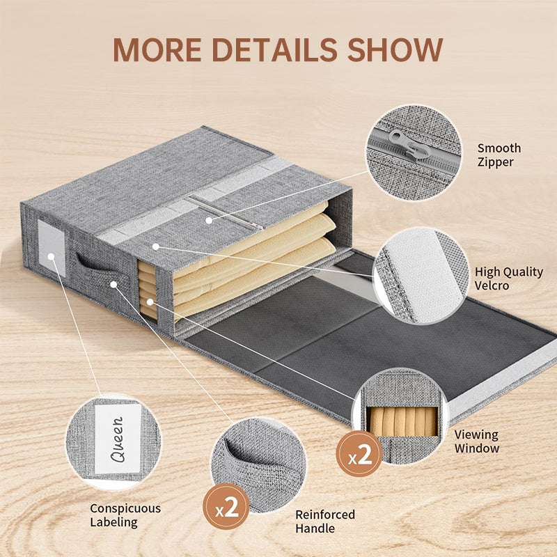 Storage Cubes | Compact Foldable for Linens & Towels