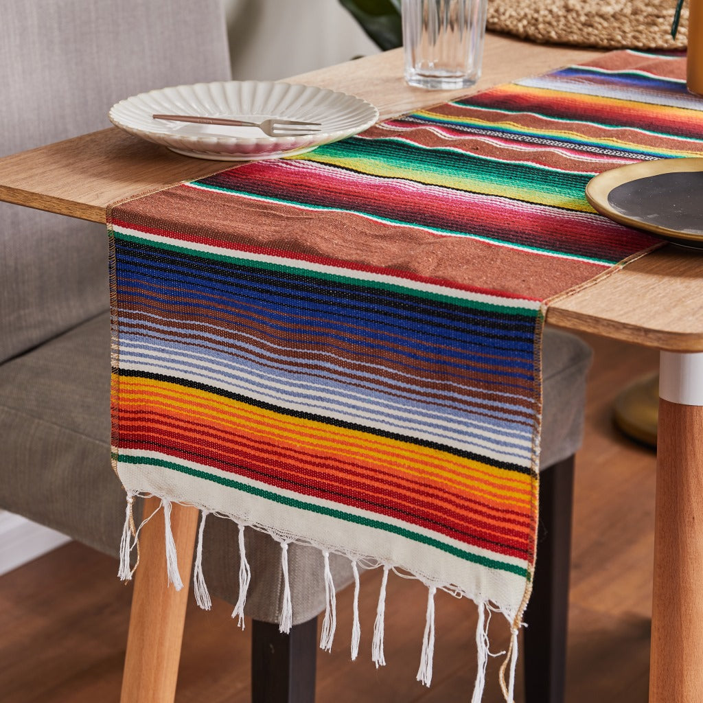 Cotton Tablecloth | Flag Woven, Rectangle, American Country