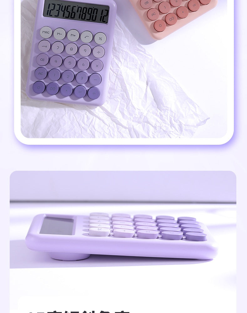 Gradient Color Desk Calculator
