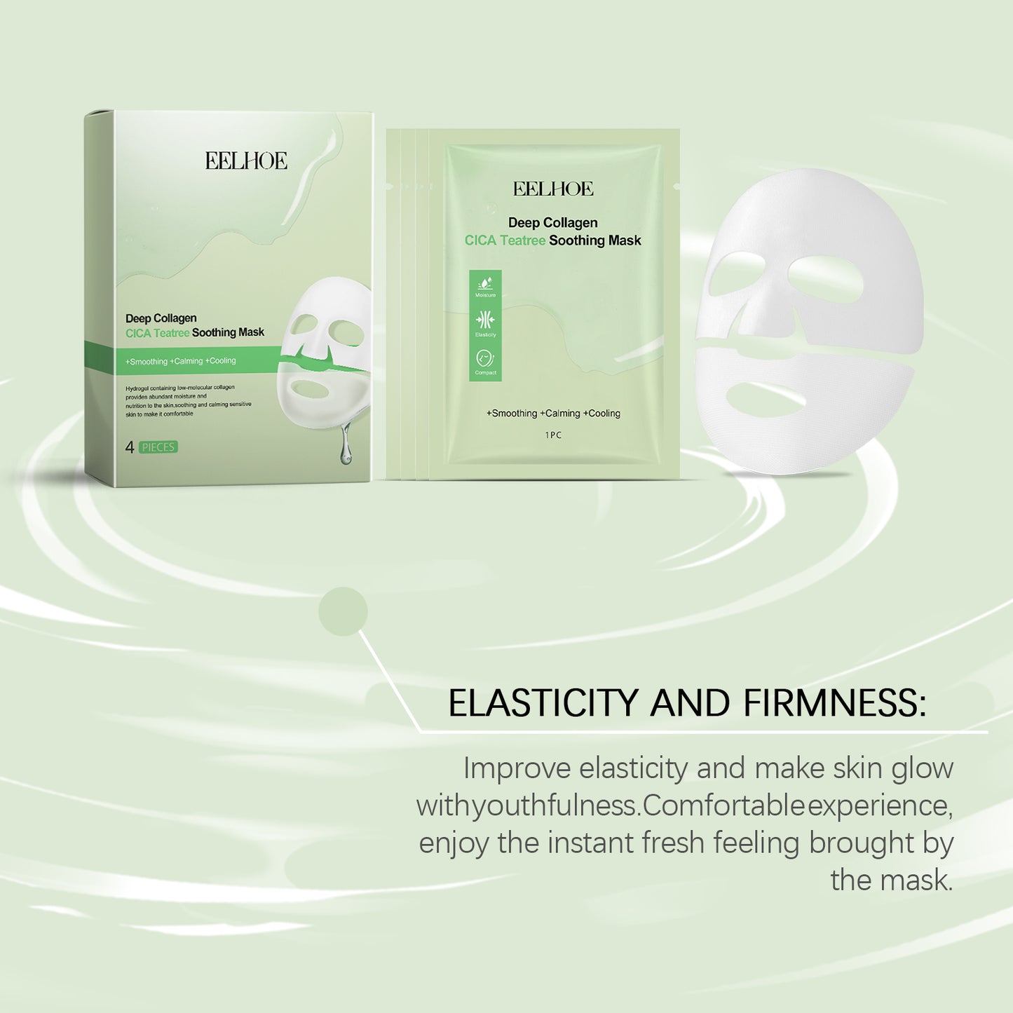 Collagen Tea Tree Skin Care Mask | Hydrating Box Set