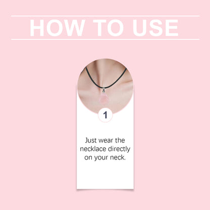 Pink Crystal Necklace | Exquisite Clavicle Chain