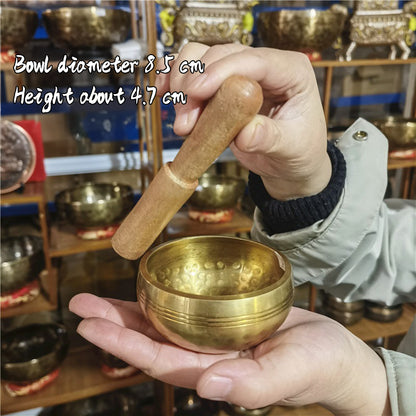 Copper Singing Bowl | Handmade Meditation Instrument