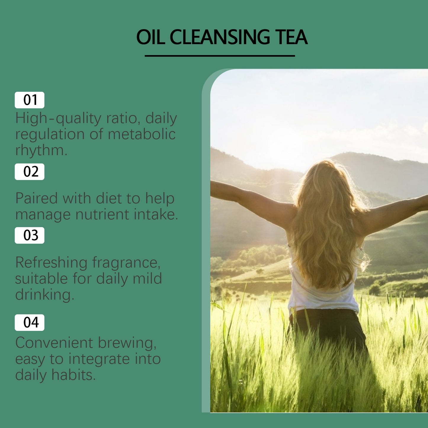 Oil Cleansing Tea | Googeer Body Treatment