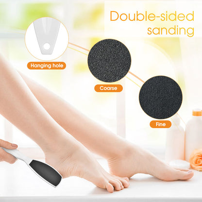 Foot Exfoliation Tool Set | 22-Piece, White