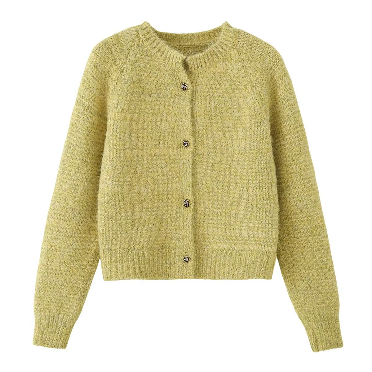 Loose sweater jacket