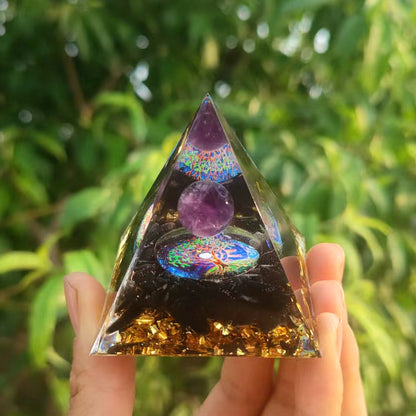 Synthetic Resin Pyramid | 5cm, 6cm, 8cm, 10cm