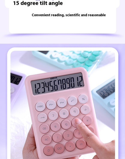 Gradient Color Desk Calculator