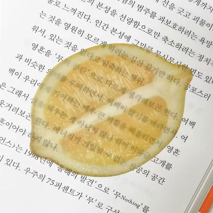 Cute Fixed Book Photo Bookmark Cartoon Creative Watermelon Fruit Bookmark