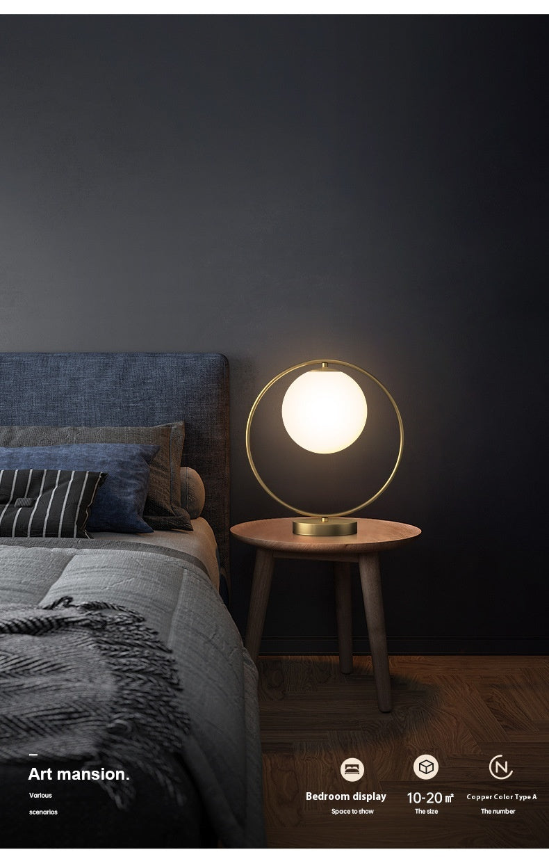 Copper Table Lamp | Light Luxury, 40cm