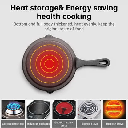 Cast Iron Frying Pan Set | Non-Stick, 14-26cm
