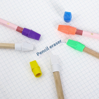 Color Knife Head Bullet Eraser Pencil Stub Eraser Student Torch Eraser Replacement