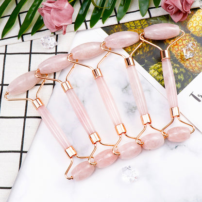 Jade Roller | Pink, 14.5mm Facial Massage Tool