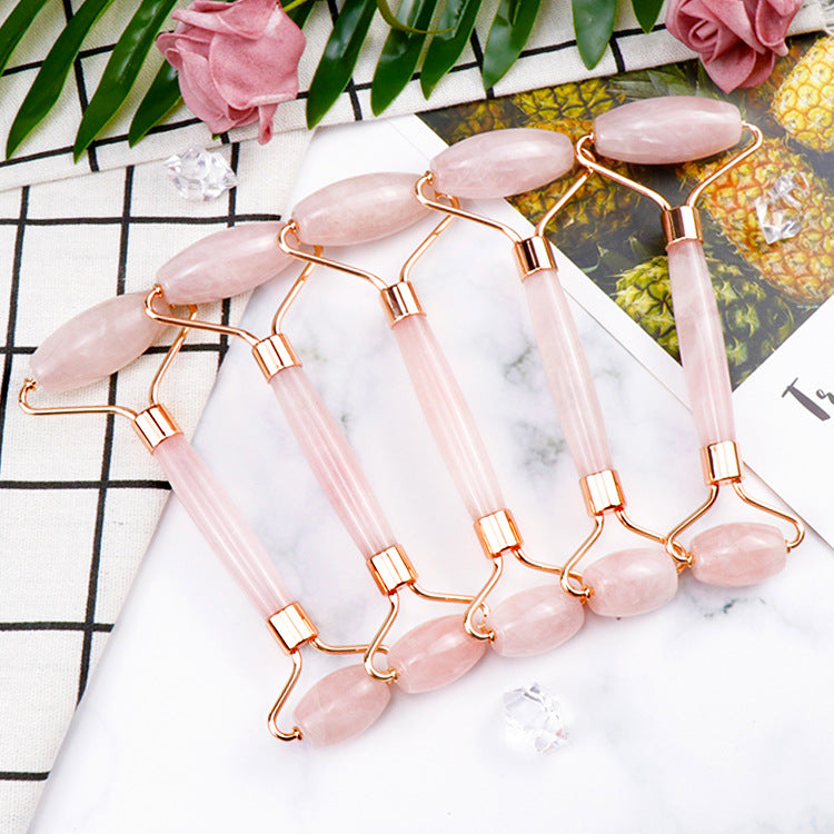 Jade Roller | Pink, 14.5mm Facial Massage Tool