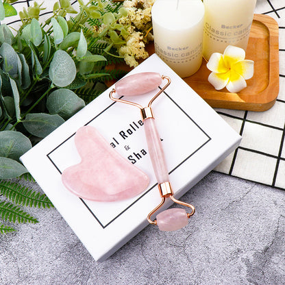Jade Roller | Pink, 14.5mm Facial Massage Tool