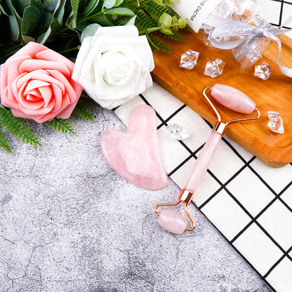 Jade Roller | Pink, 14.5mm Facial Massage Tool