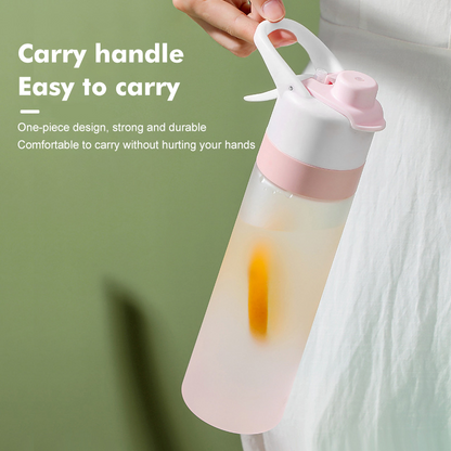 Plastic Spray Water Bottle | Large Capacity, White