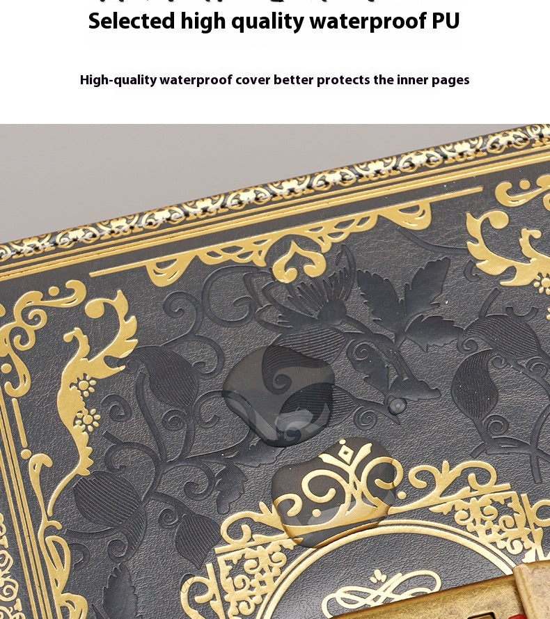Thickened Creative A5 Password Diary With Lock