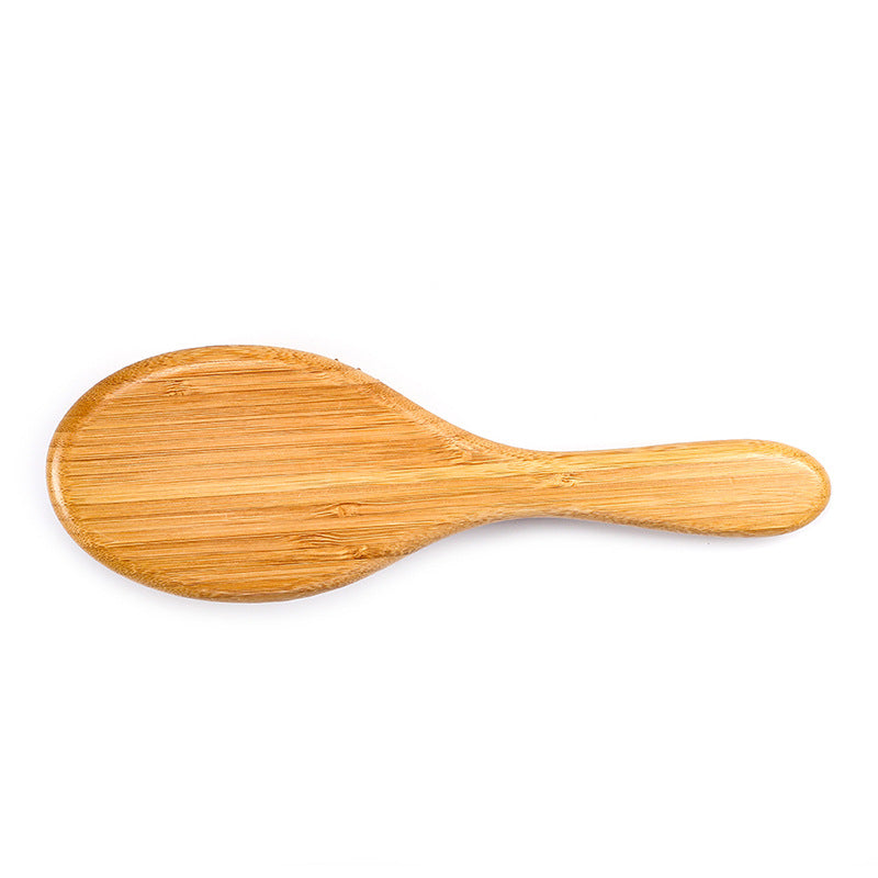 Bamboo Bristle Needle Comb | Pointed, Wood Color, 25cm