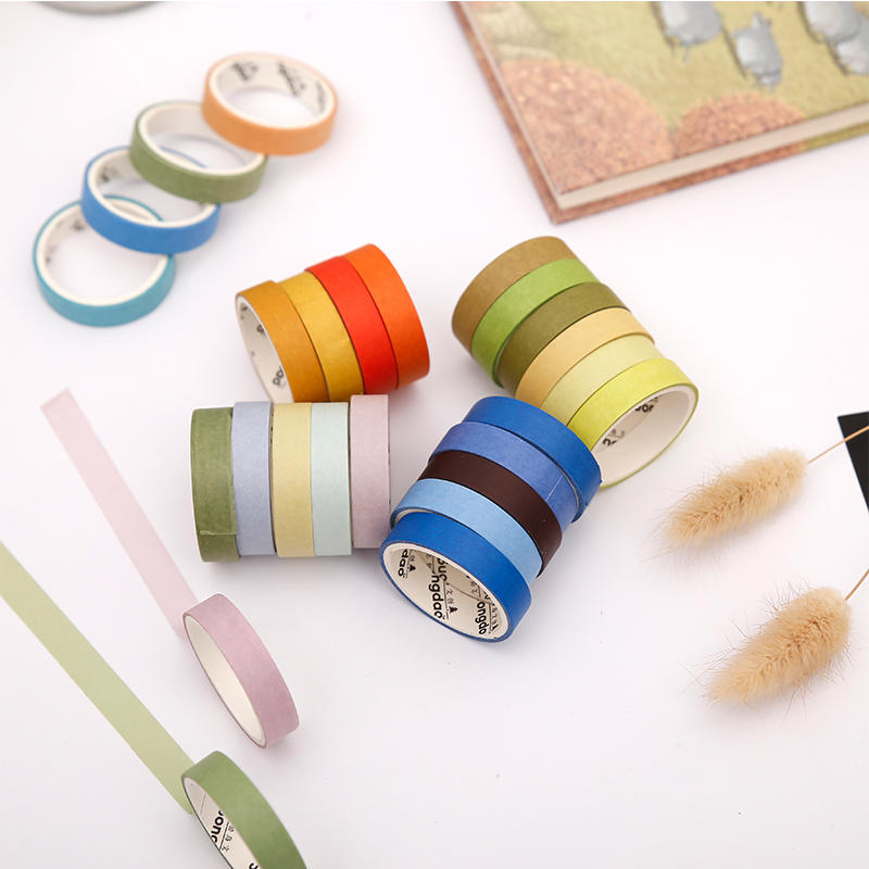 24 Solar Terms Washi Tape Set — 6 Rolls, Nature-Inspired Palettes