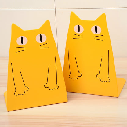 IronCraft Book Standing Iron Bookstand Set One Pair For Home Office Display 14 X 20.5 X 10.5 Cm