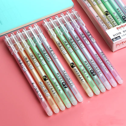 Elementary School Students Use An Erasable Gel Pen To Rub The Easy Sassafras Magic Eraser Pen