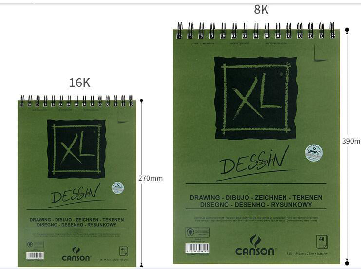 Canson XL Dessin Spiral Drawing Pad — A4 / A5