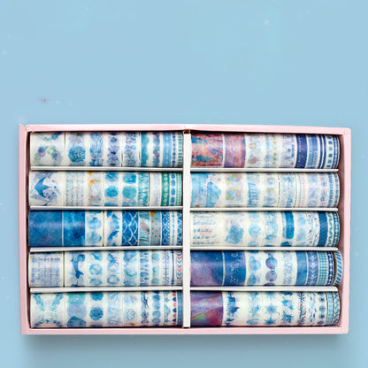 Spree Antique Characters Washi Tape Set 100 Rolls Multicolor