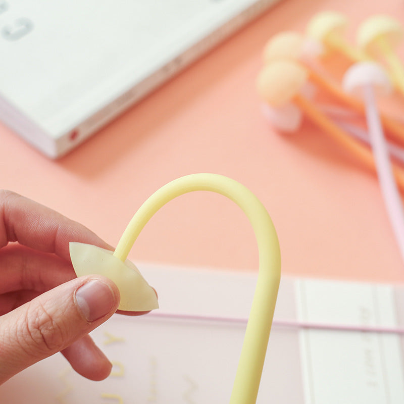 Mushroom Gel Pen — Silicone Topper