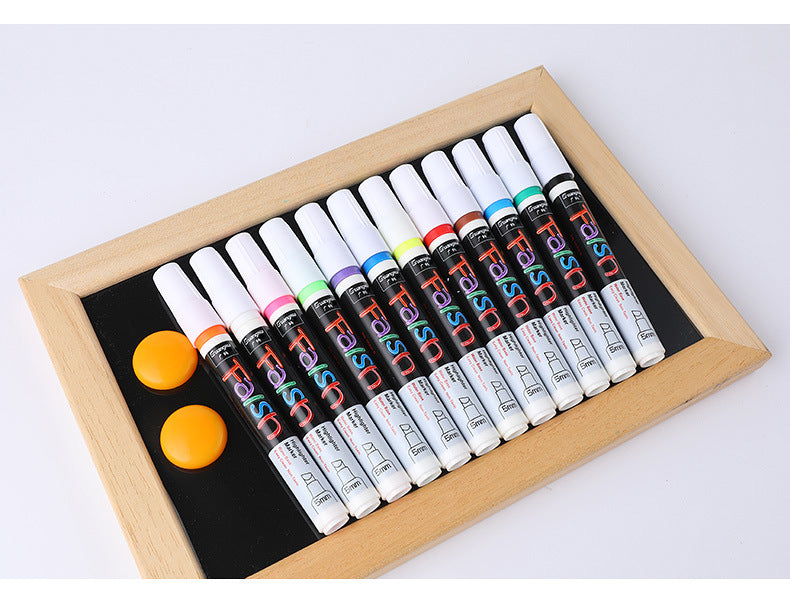 BrightMark 8 Color Fluorescent Board Marker 6mm Erasable