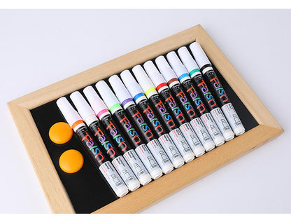 BrightMark 8 Color Fluorescent Board Marker 6mm Erasable