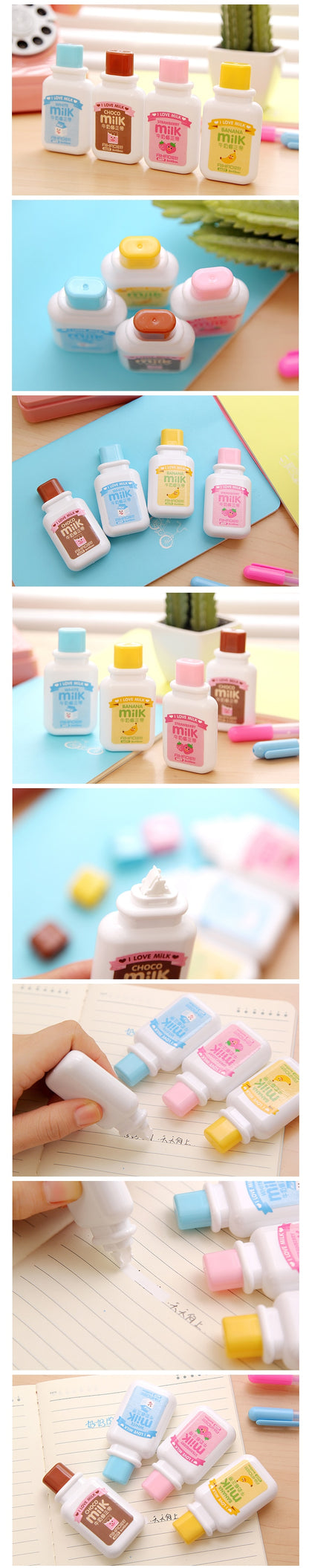 Creative correction tape Cute bottle correction tape