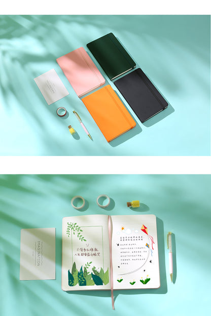 LuxNote A5 Tactile PU Hardcover Notebook With Adhesive Binding And 100 GSM Premium Paper