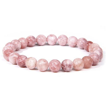 Healing Energy Polished Bracelet | 8 mm, Natural