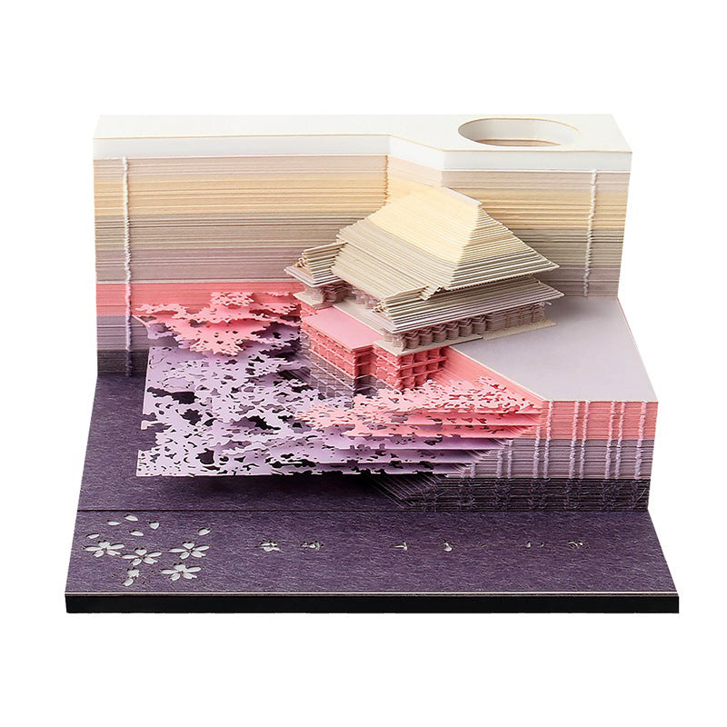 One Piece Studio Perforated Sticky Notes Notepad Navy Castle Edition