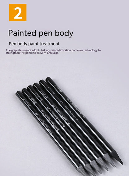 Carbonized Pencil Suit Solid Graphite